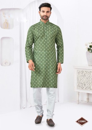 Digital print rayon cotton raymond cotton gray kurta with pajama