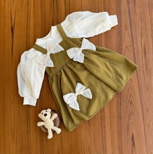 New Stylish Imported Cotton Cute Little Frock