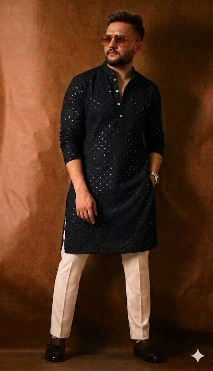 Presenting full sleeve rayon cotton red kurta pajama