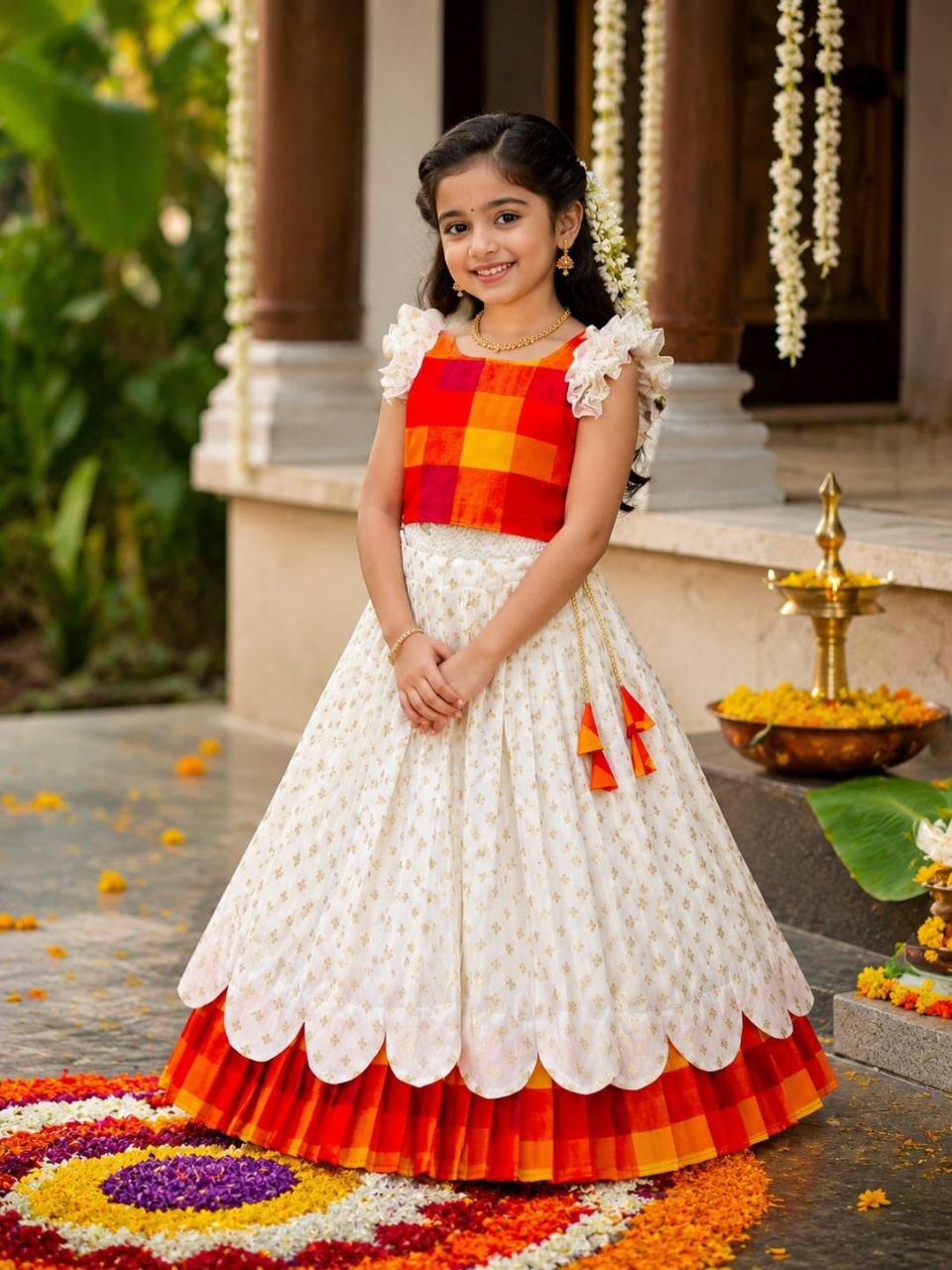 Quality stitching silk red lehenga choli dupatta