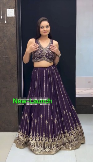 New Festival Georgette Lehenga Choli